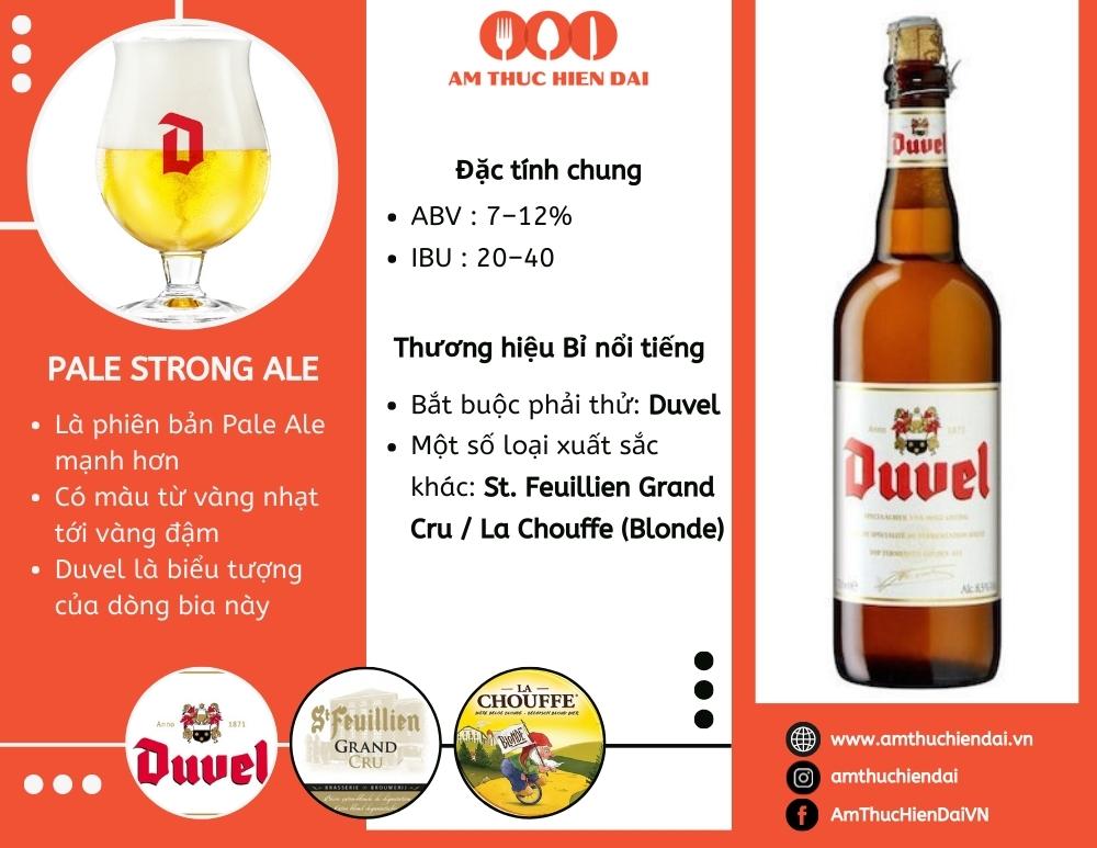 Bia Bỉ - Pale Strong Ale