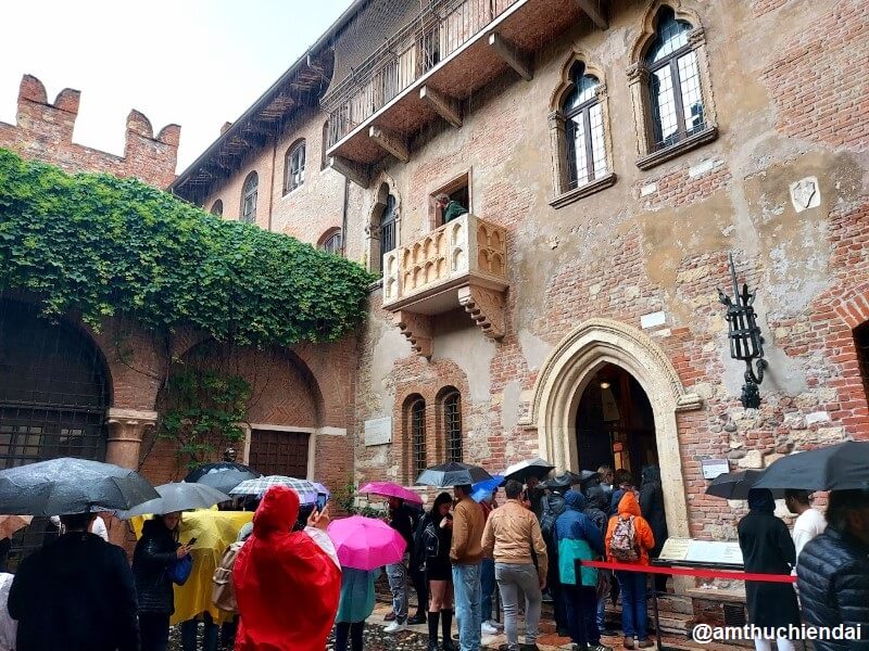 ngôi nhà của Juliet - Verona