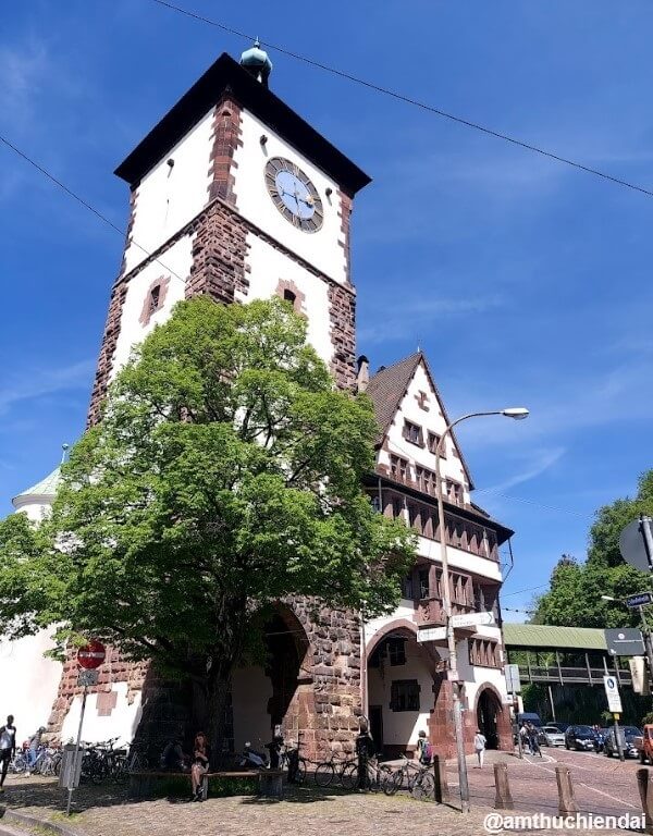 Cổng thành Schwabentor - Freiburg