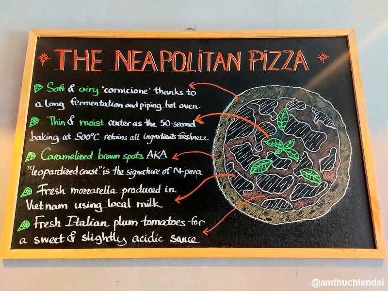 Neapolitan pizza Belga Hanoi