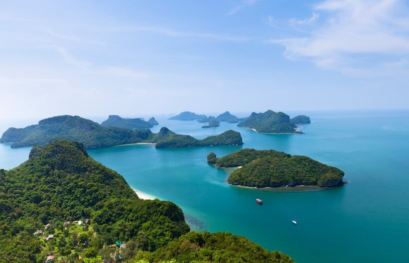Công viên quốc gia biển Ang Thong (ảnh st)