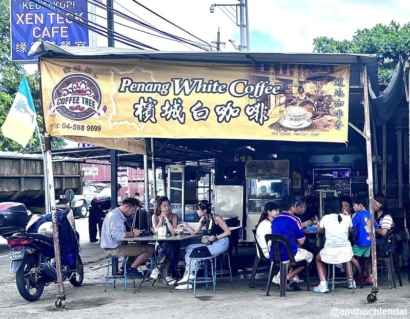 Penang cũng có thương hiệu "cà phê trắng"