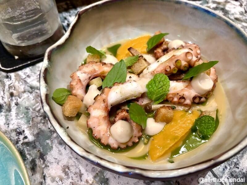 Automn Octopus - Okra FoodBar HCMC