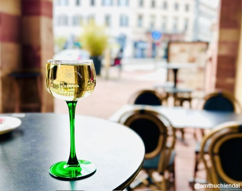 Alsace Wine in its traditional Glass