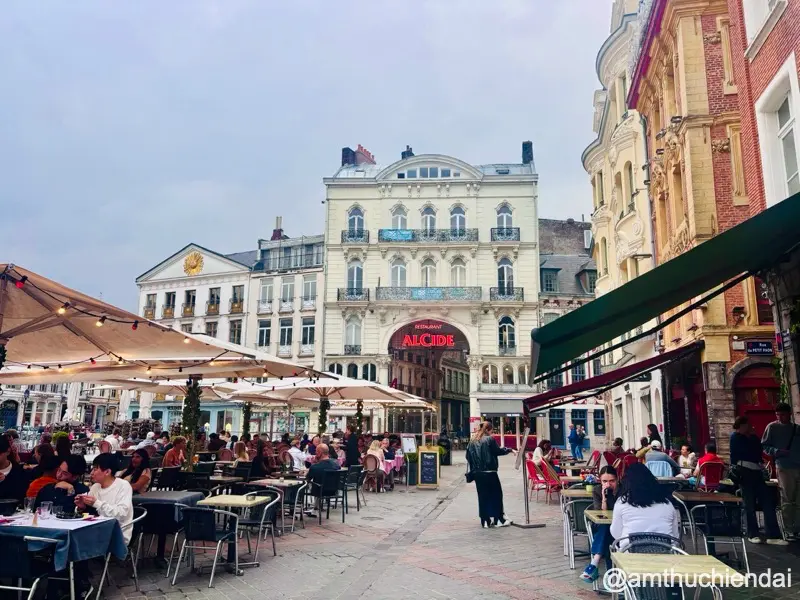 Trung tâm cổ kính Vieux Lille