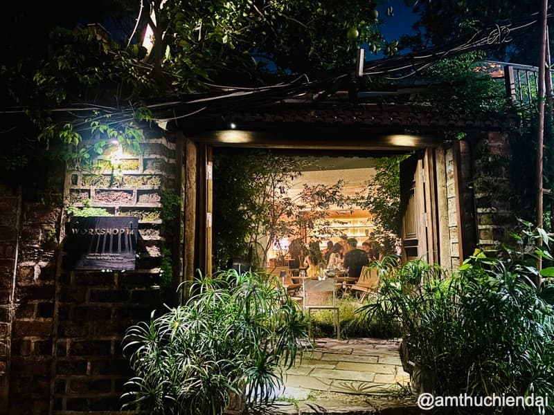 Workshop14 Hanoi Cocktail bar entrance