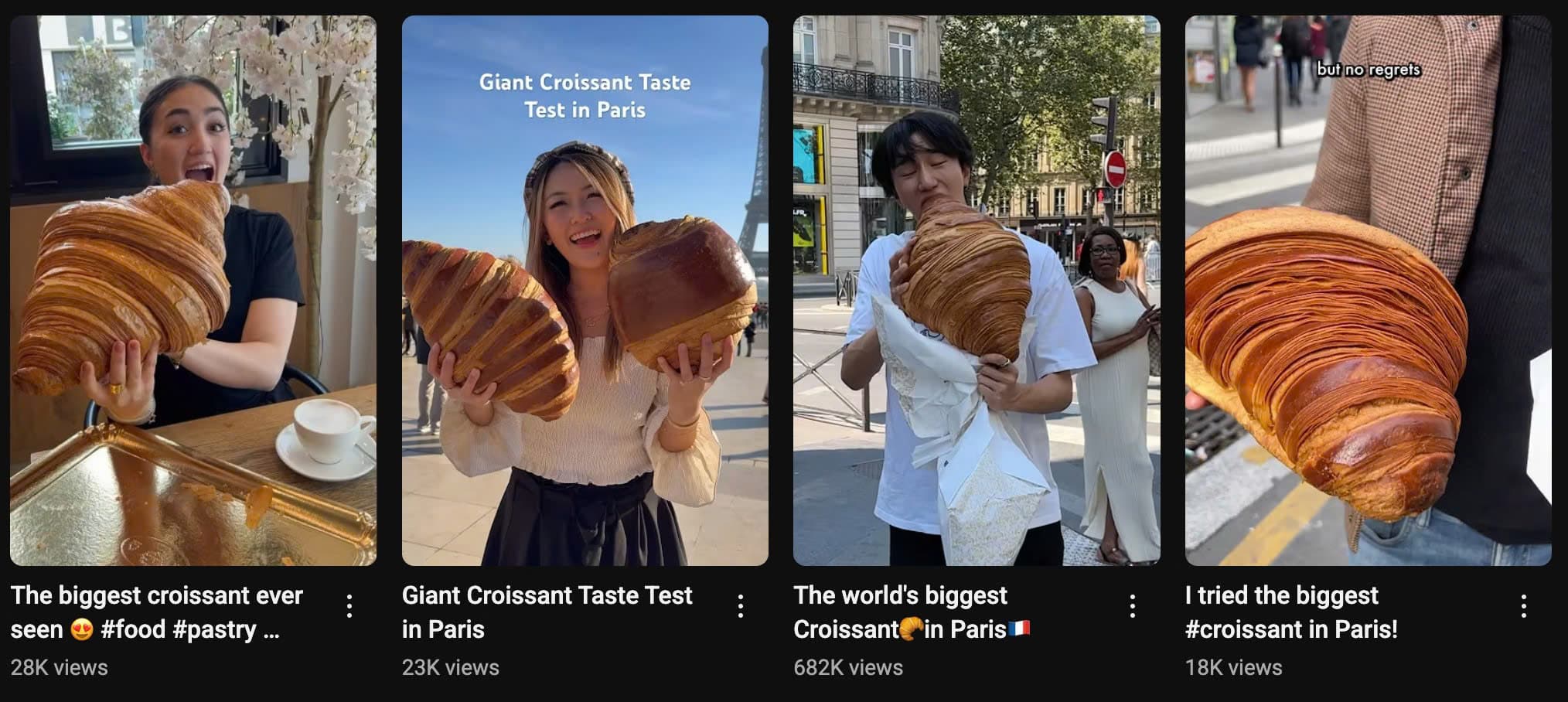 croissant khổng lồ