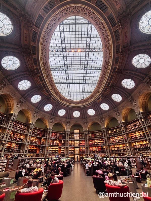 Thư viện quốc gia Pháp BnF - Richelieu