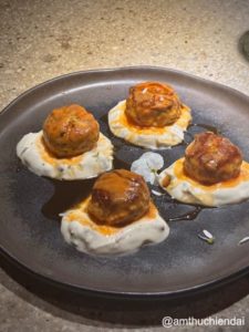 Chicken meatballs